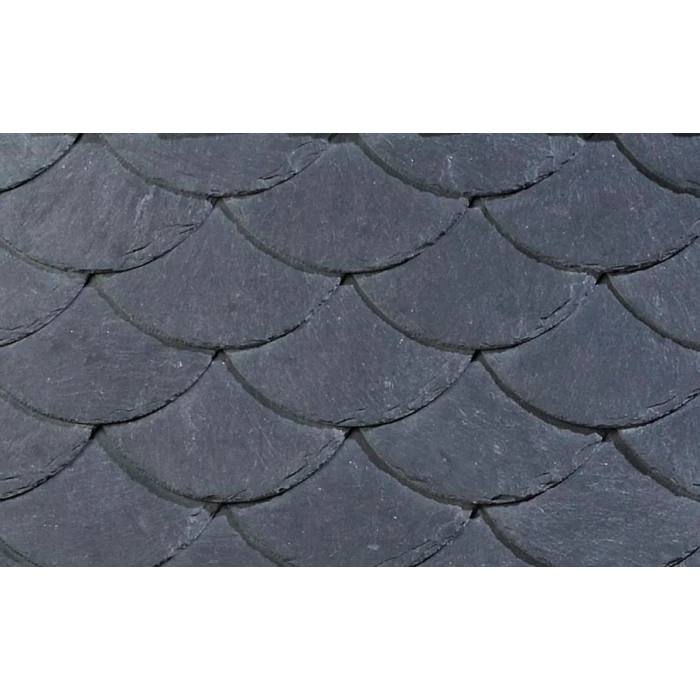 Сланцевая плитка Rathscheck декоративная кладка рыбьей чешуей, 30*19 см