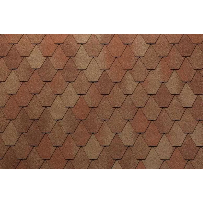 Гибкая черепица Тегола Business Лемех Красный европа