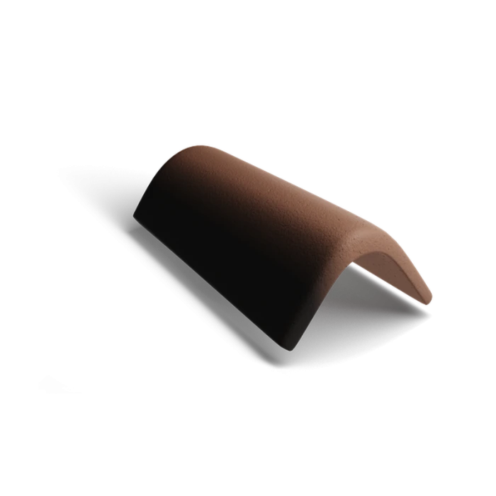 Торцевая черепица Antik Коричневый (осенний лист) Kriastak